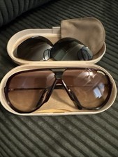 Vintage Carrera Ultrasight Sunglasses 5593 1980  s Extra Lenses Killer Aviator