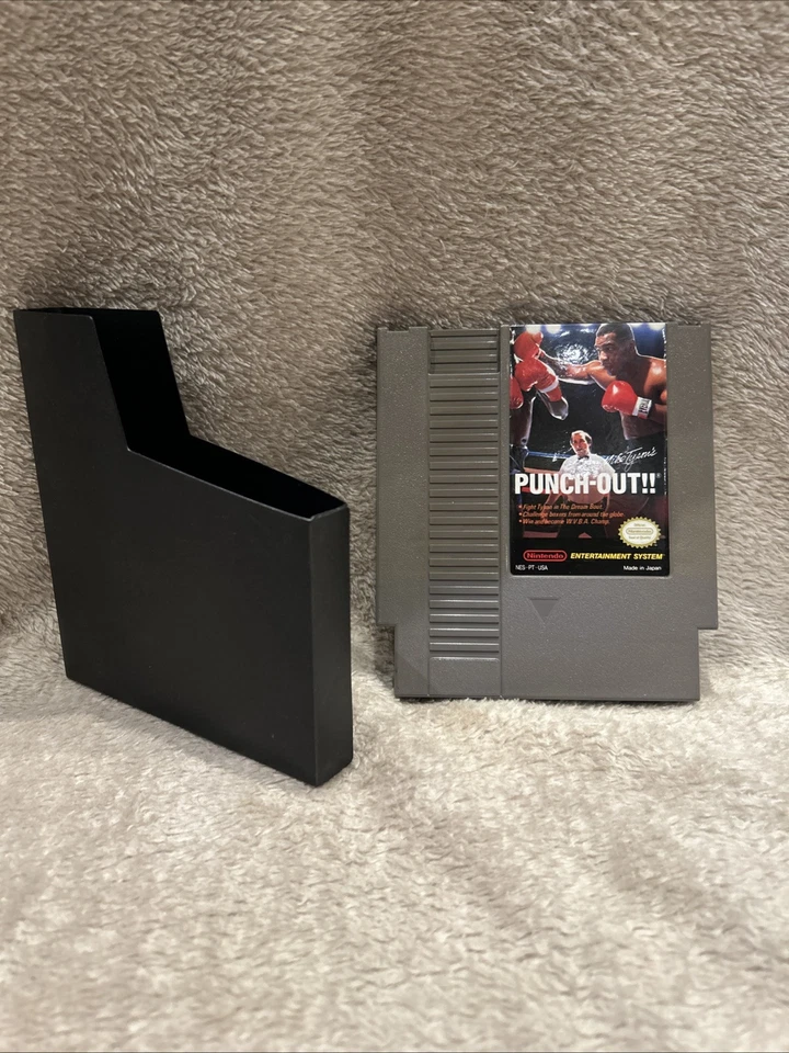 Vintage Nintendo NES Mike Tyson Punch-Out 1985 Cart Only (Tested Working) PT-USA - Image 2 of 4