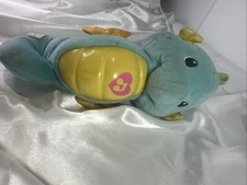 Fisher Price Soothe and Glow Seahorse Blue Light Music Not Tested