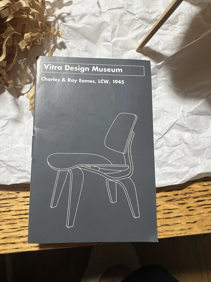 Vitra Design Museum Miniatures Collection 1:6 Scale Eames DCW 1945 - Image 3 of 4