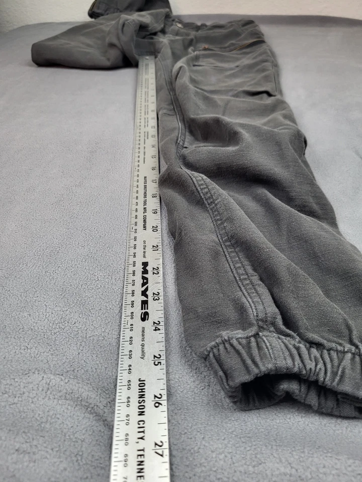 Pantalones de Senderismo Cooperativos REI Mujeres 6 Negros Gris Ligeros Utilitarios Rodilla Flex Gorpcore Foto 2 de 4