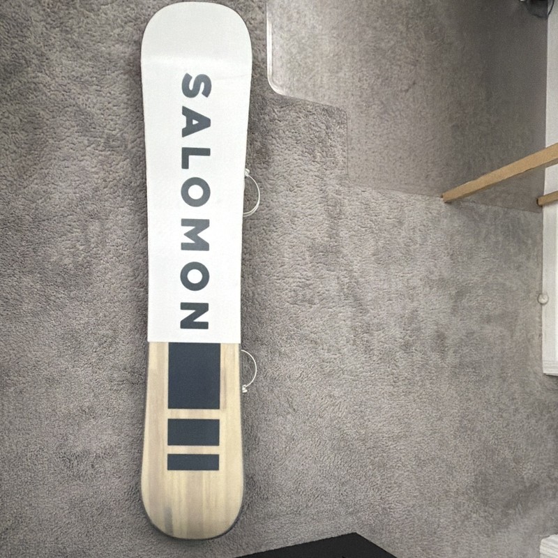 Salomon Snowboard 158W Reflect, With White Size 11.5 Union Bindings