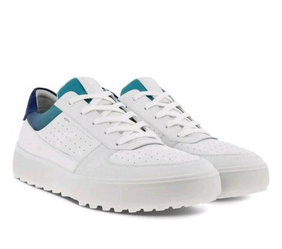 ECCO Golf Tray Hydromax Hybrid White Blue Depths Caribbean EU 45 Men's 11 - 11.5