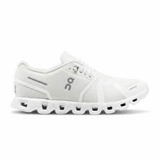 On Running Cloud 5 Women's Shoes All White 59.98902