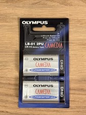 Brand New Olympus LB-01 CR-V3 CAMEDIA 3V Lithium Batteries