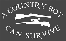 Hunting Rifle with Scope Stencil – 5x8 Reusable Plastic