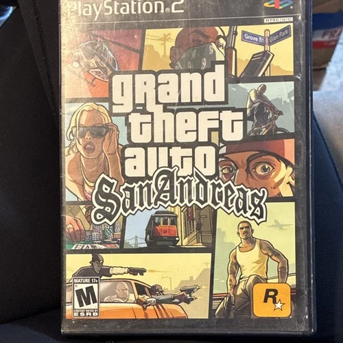 Rockstar Games Grand Theft Auto: San Andreas PS2 2004 Manual Included M Rated