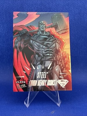 2025 Fleer Ultra Superman Steel John Henry Irons 37