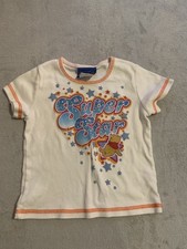 VINTAGE Winnie The Pooh T Shirt Girls 5/6 Disney Jerry Leigh Super Star Y2K