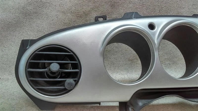 Bisel Cluster plateado compatible con Chrysler PT Cruiser K34 2000 2001 2002 2003 2004 2005 Foto 2 de 4