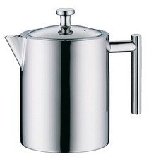 Alfi Isolier Tee Kanne TEA POT mit Teesieb Edelstahl silber 1,4 Liter 11,8x18 cm