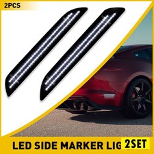 2set LED Side Light Signal Marker For 15 17 16 18 19 20 21 22 Ford Mustang Water