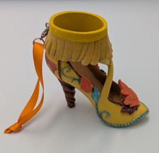 Pocahontas Disney Parks Runway High Heel Shoe Ornament By Artist Cody Jones