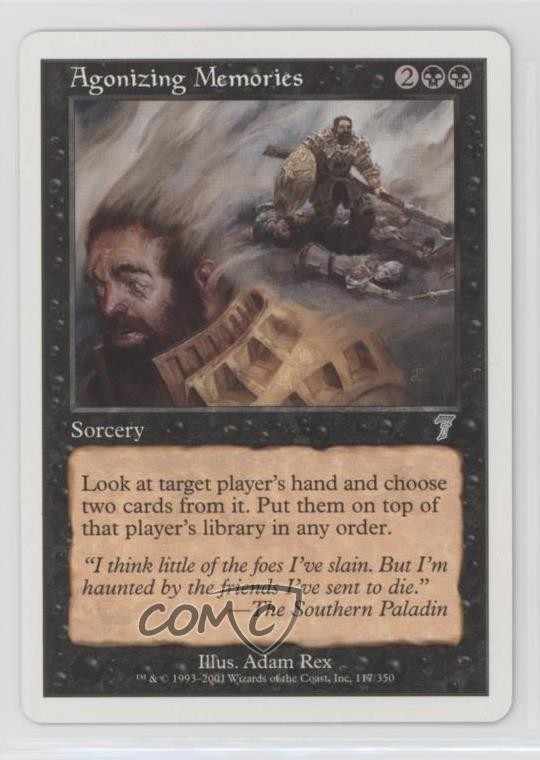 Agonizing Memories Magic: 7th Edition #117 2001