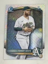 Tommy White 2025 Bowman Chrome Mega Box Mojo Refractor 1st Prospect #BCP-251