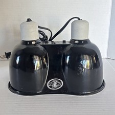 Zoo Med LF-19 Heat Lamp Dual Desert Reptile Terrarium Light Only One Bulb