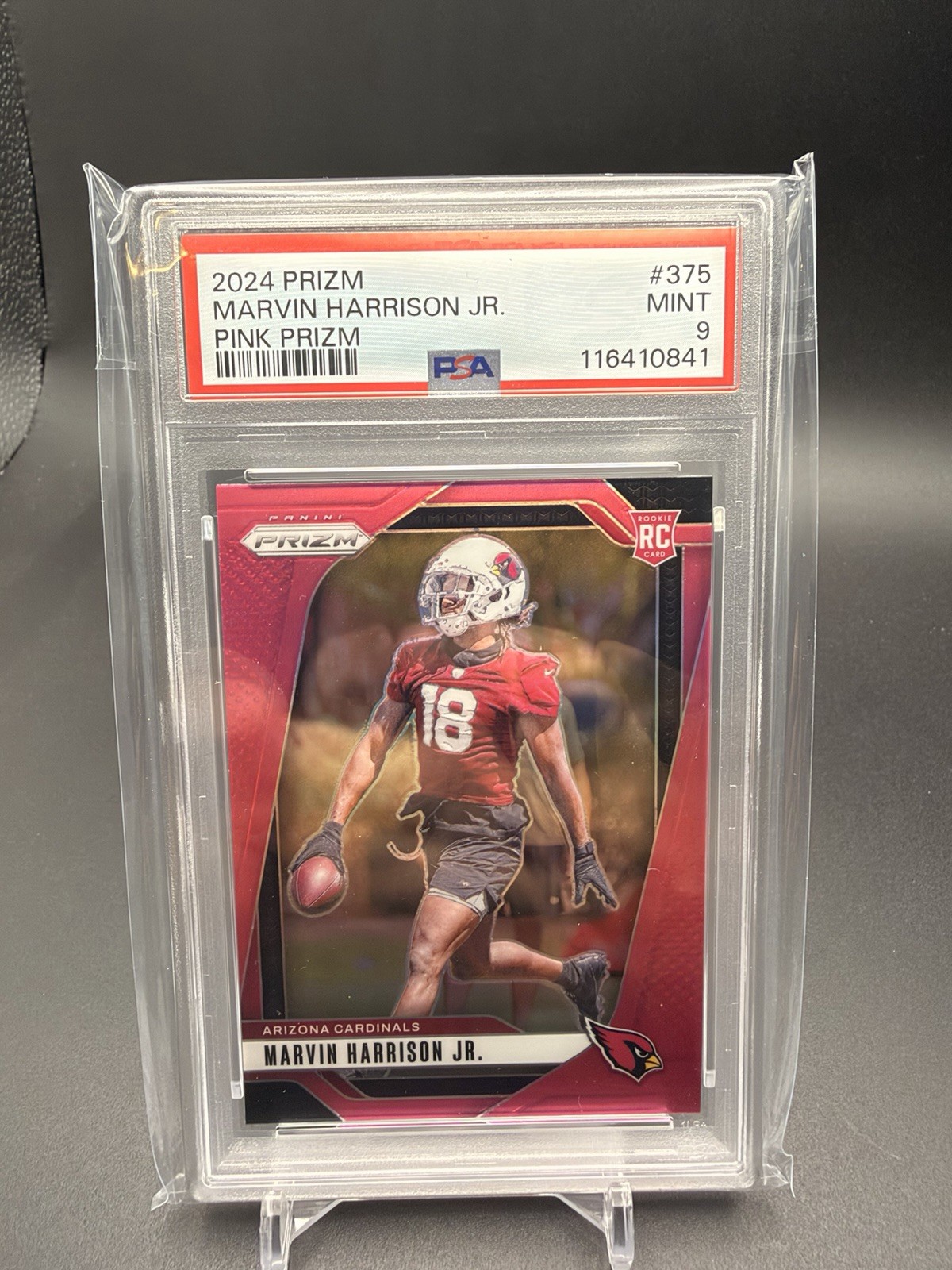 Marvin Harrison Jr. Panini Prizm #375 Pink