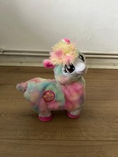 Pets Alive Rainbow Bonnie The Booty Shakin Llama Battery-Powered Dancing Robotic