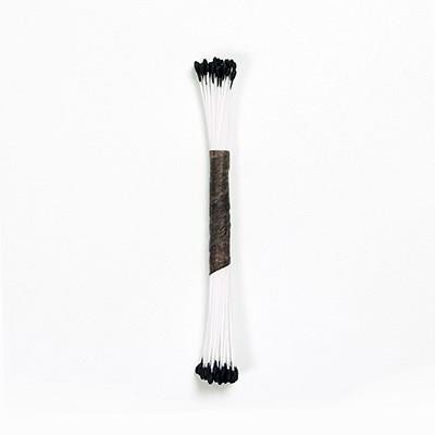 50 Künstliche Zuckerblumen Staubblätter Doppelkopf Basteln Hochzeit Uni Fein Schwarz