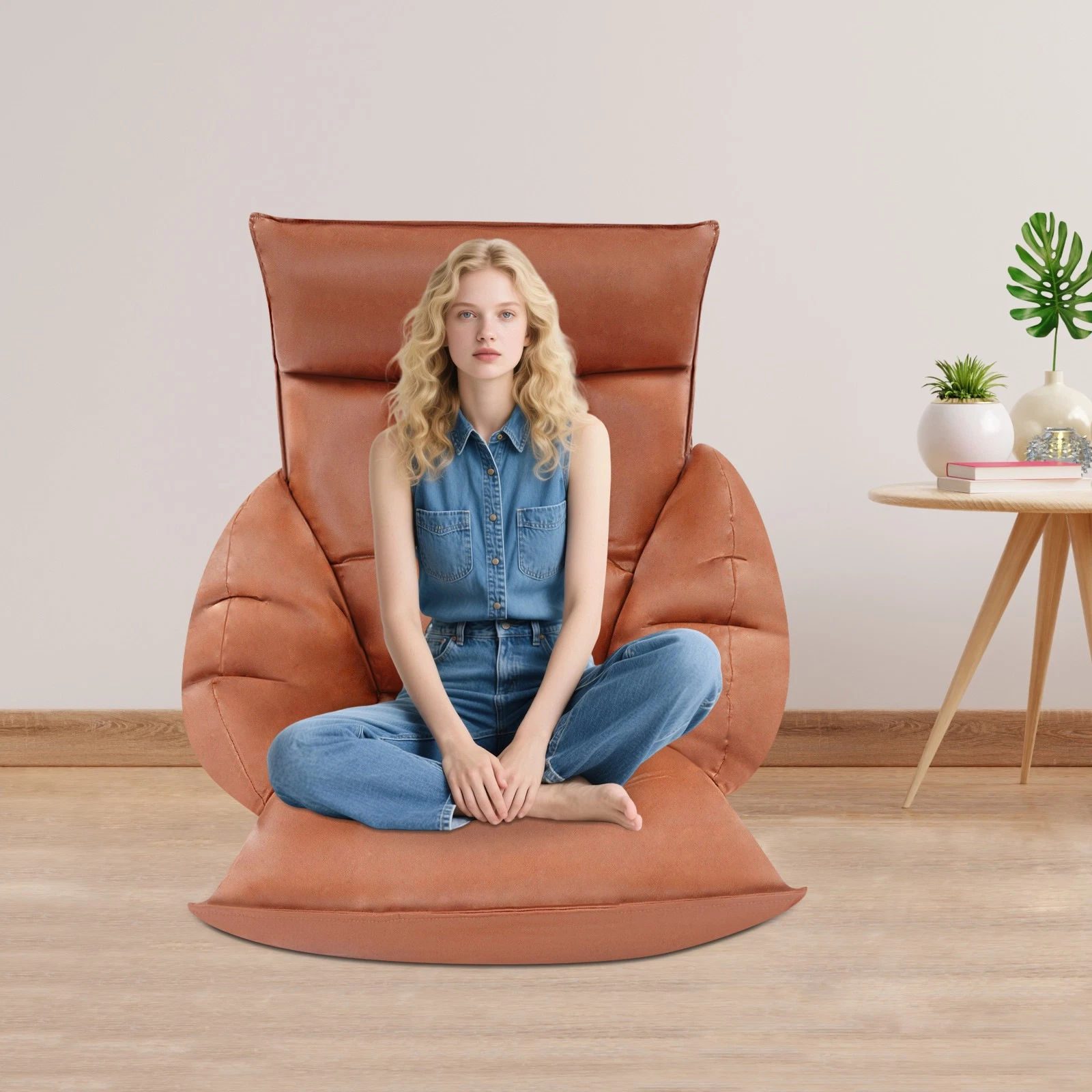 Adjustable 90°-180° Lazy Sofa Chair With Armrest Floor Standing Rest Stool Home
Opens in a new windo