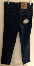 Vintage 1985 Levi's Orange Tab 40607-0219 Men's Blue Jeans Size 28/30 USA Made