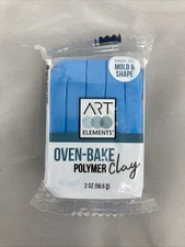 ArtSkills - Art Elements 2oz Oven-Bake Polymer Clay, Baby Blue