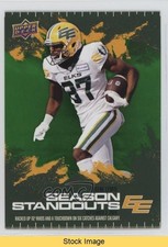 2025 Upper Deck CFL Season Standouts Green Eugene Lewis #85 READ r6v