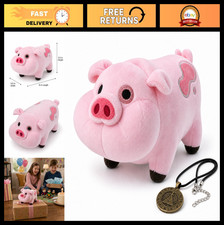 7" Waddles Pig Plush Doll - Gravity Falls Mabel Barfing Toy with Pendant for Kid