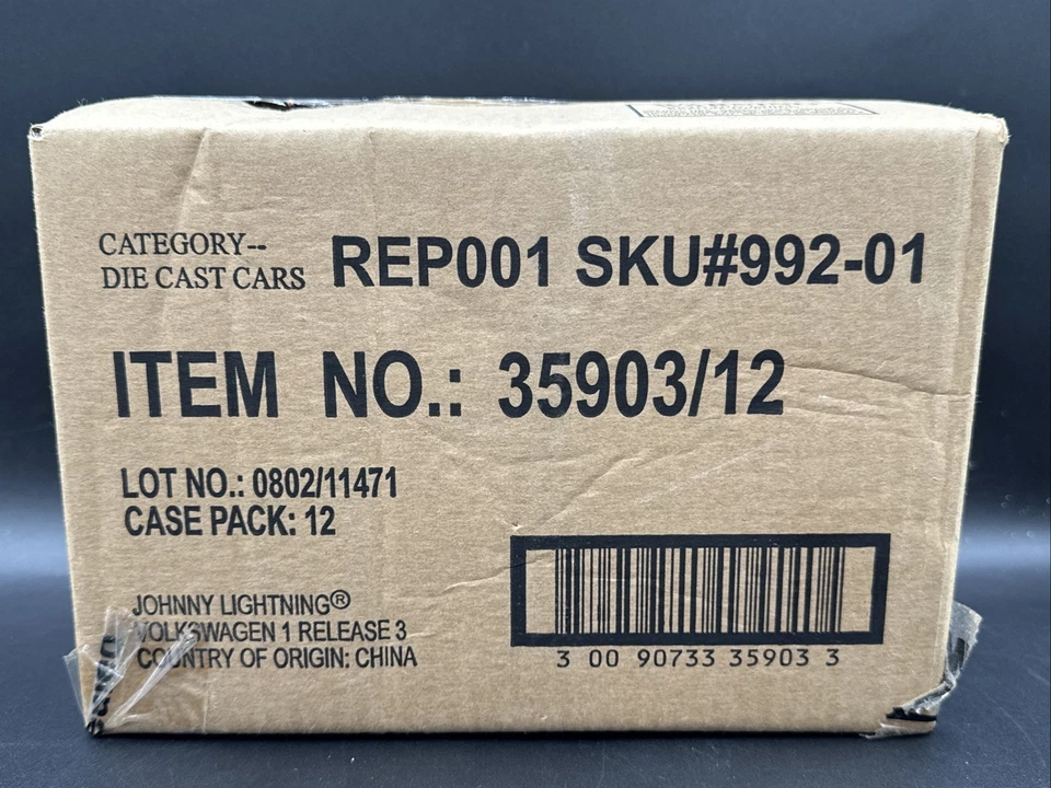 Coches Johnny Lightning 2002 estuche sellado de fábrica x12 Volkswagen VW lanzamiento 3 35903 Foto 3 de 4
