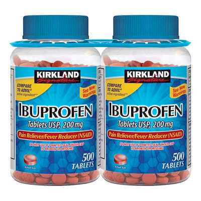 Kirkland Signature Ibuprofen 200 mg., 1,000 Tablets