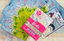 Skin Treats Barbie Selfie Hydrating Printed Sheet Face Masks Coconut 20ml Set