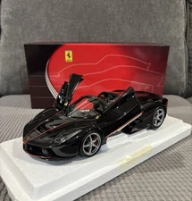 1/18 BBR Laferrari Aperta New Black Daytona Diecast Limited Brand New