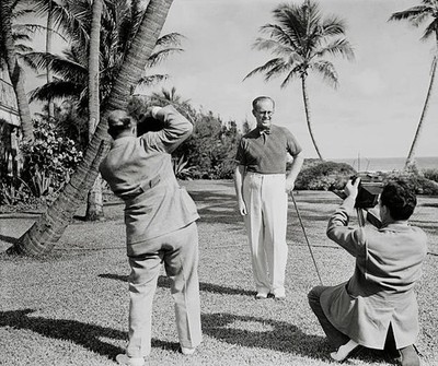 Palm Beach Florida Kennedy Photographed He's In The News Now After- Old Photo