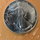 U.S. Mint American Eagle 1990 1 oz Silver Coin .999 Fine