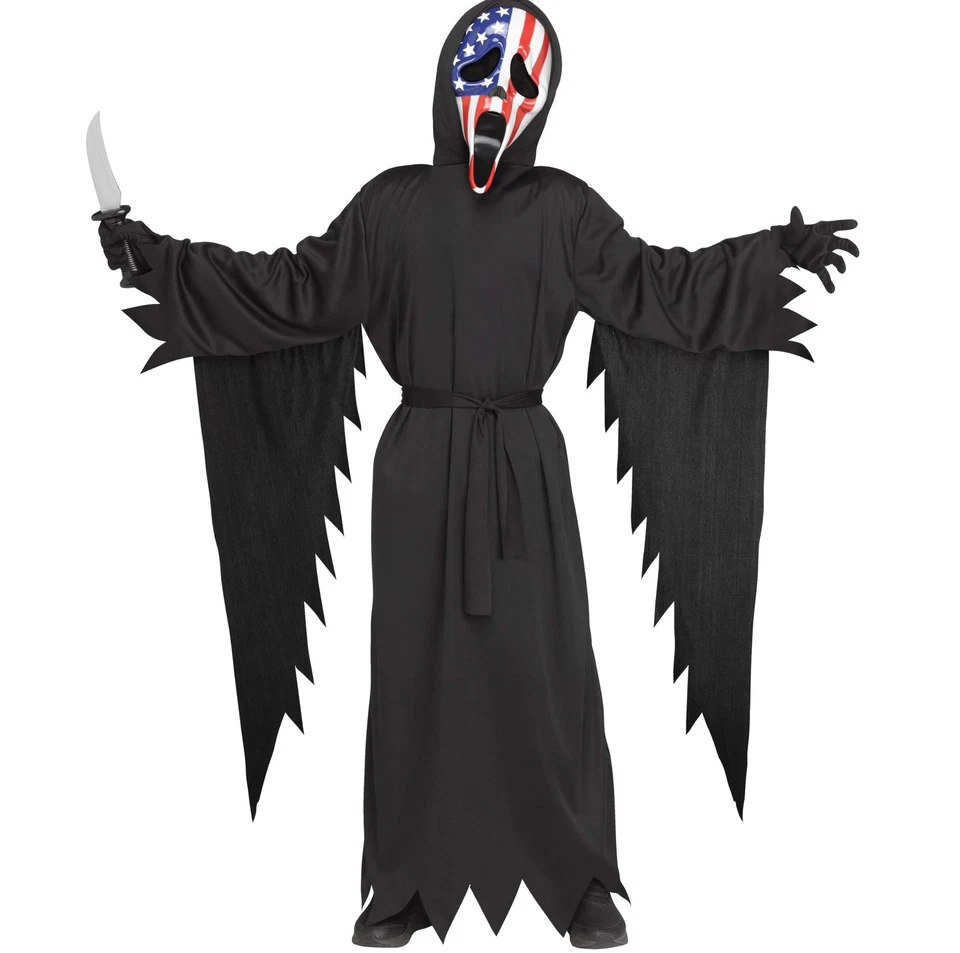 Officially Licensed Patriotic Ghost Face Mask. - Image 3 of 3