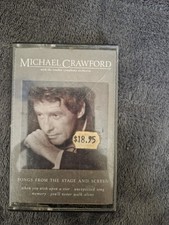 Michael Crawford Songs From The Stage and Screen Cassette Tape
