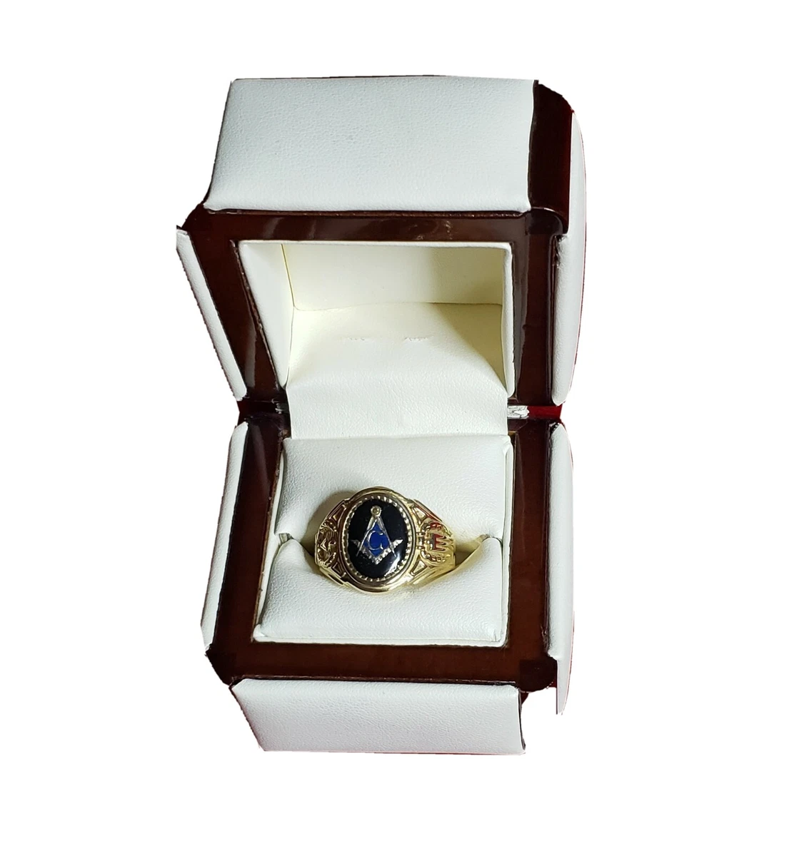 14 karat 2024 gold masonic rings