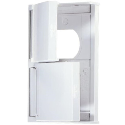 RV Designer E365, Dual Outlet Weatherproof Receptacle Cover, White