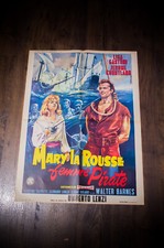 QUEEN OF THE SEAS French Medium Vintage Movie Poster Original 1961