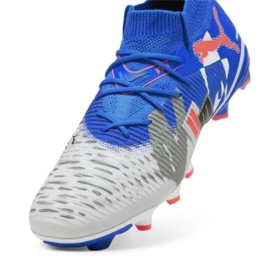 PUMA FUTURE 8 MATCH FOREVER FG/AG, puma white/ultra blue/feather gray/puma black