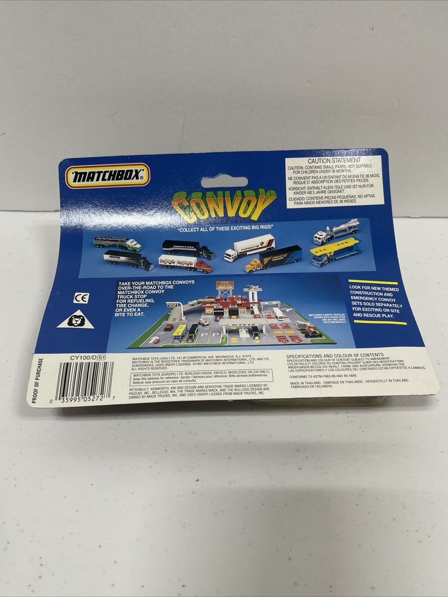 1991 Matchbox Convoy Cool Paint Co. Kenworth Aerodyne and