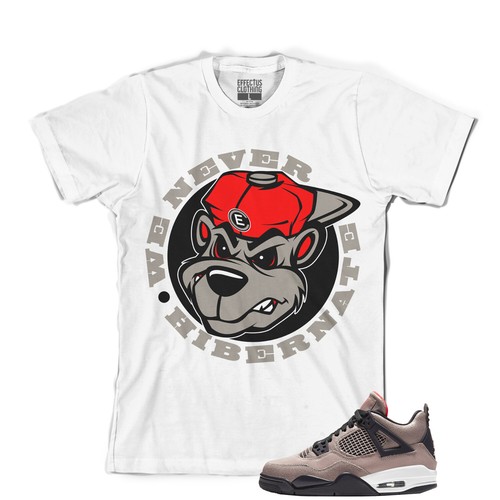Tee to match Air Jordan Retro 4 Taupe 