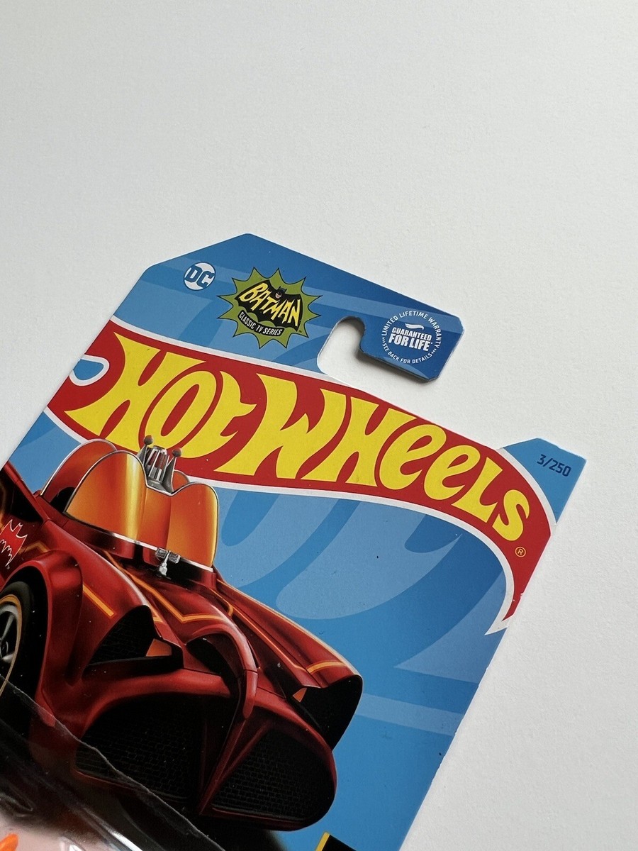 Hot Wheels Classic TV Series Batmobile Spectraflame Red 2023 Super