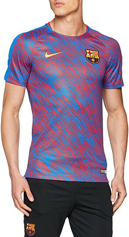 Nike FC Barcelona 17/18 Home Stadium Training Shirt Sz S New Nike FC Barcelona 17/18 Home Stadium Training Shirt Sz S New