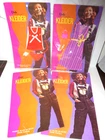 Vintage Barbie GERMAN CLONE LINDA DOLL 2 OUTFITS ON CARDS MODE PUPPEN KLEIDER