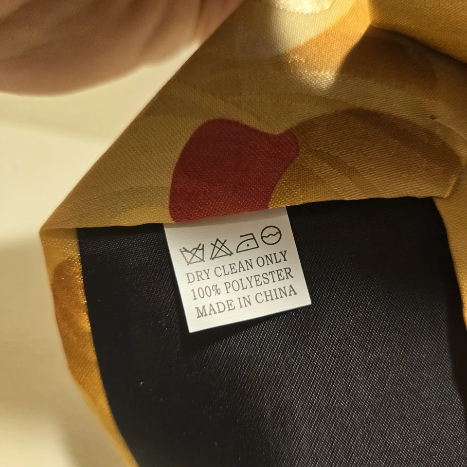 Corbata de goma hecha a mano Steven Harris 100 % poliéster Foto 3 de 3