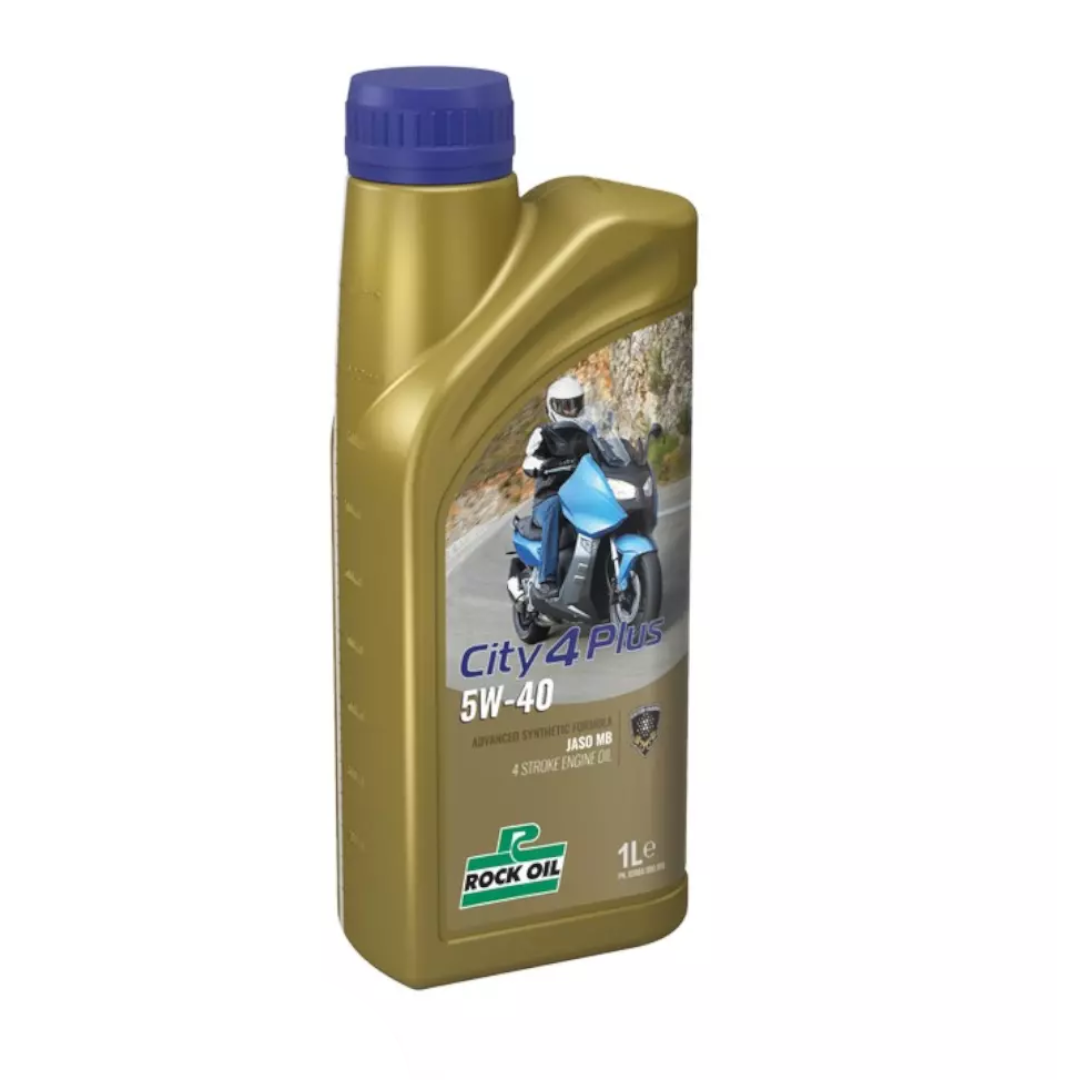 Rock Oil City 4 Plus Scooter Fully Synthetic 4 Stroke Engine Oil 5W40 1 Litre