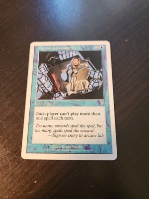 Arcane Laboratory 7th Edition NM Blue Uncommon MAGIC GATHERING CARD m5 ...