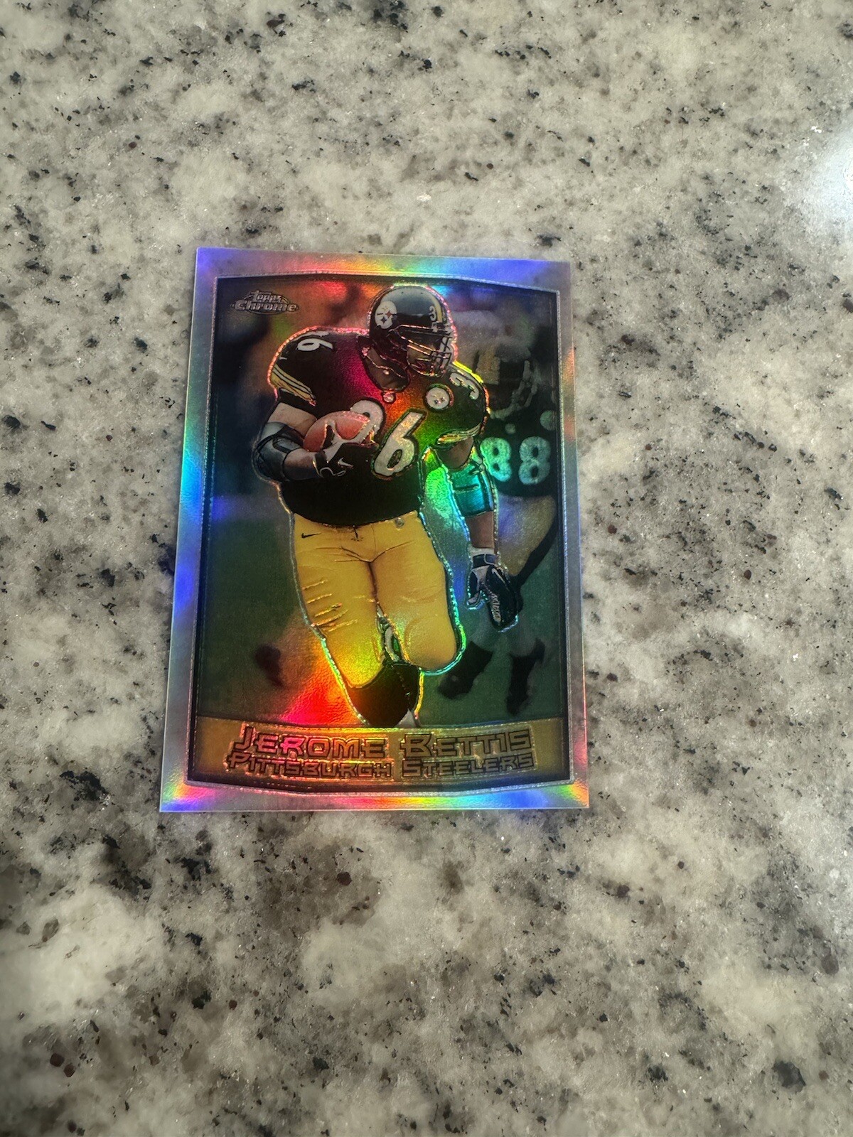 1999 TOPPS CHROME REFRACTOR JEROME BETTIS #22 MINT INSERT