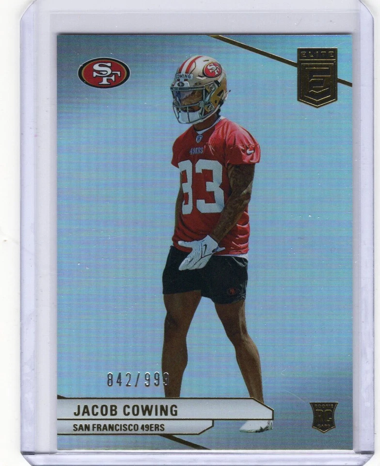 2024 Panini Donruss Elite Jacob Cowing #128